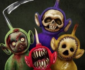 scary teletubbies