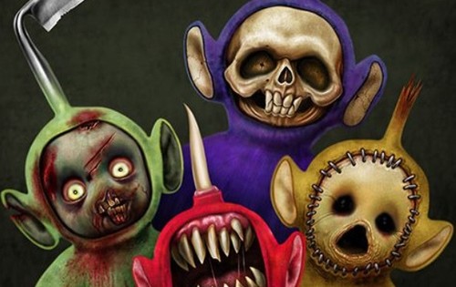 scary teletubbies